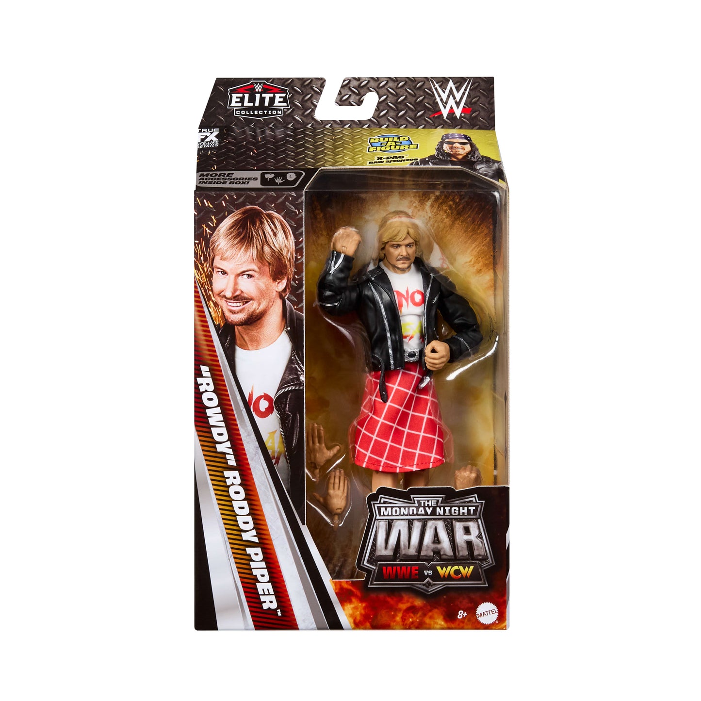 WWE Monday Night War Elite Collection "Rowdy" Roddy Piper Action Figure