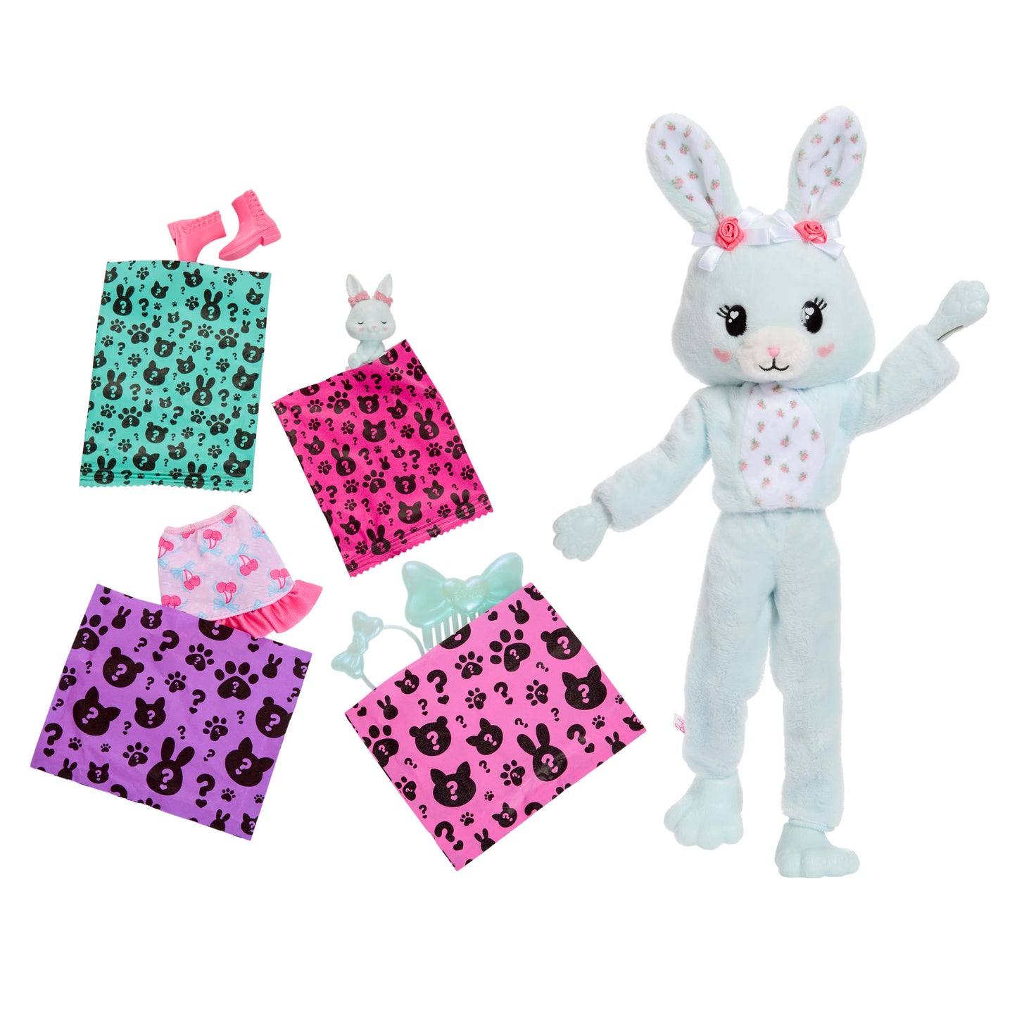 Care Bears Barbie Cutie Reveal Doll - Mint Bunny