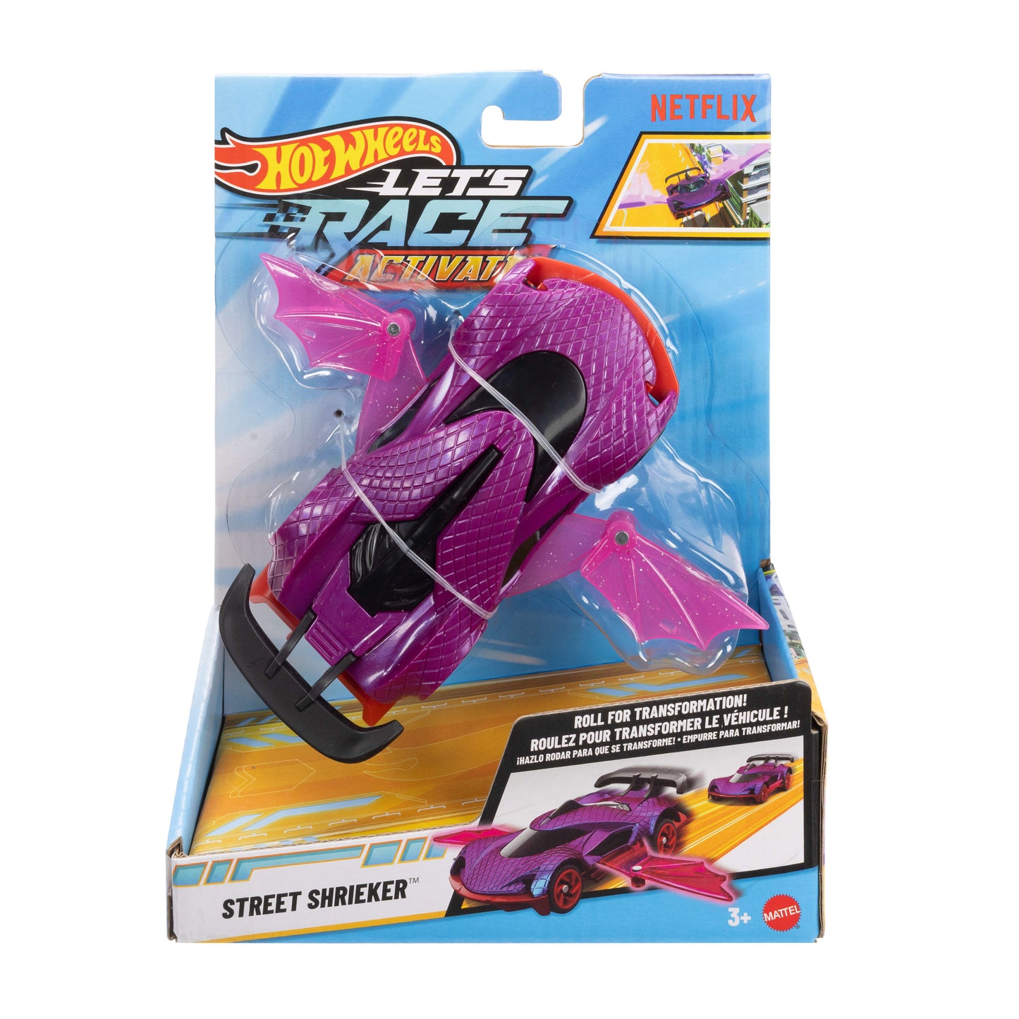 Hot Wheels Let’s Race Activate! Toy Car or Truck from the Netflix Show with Surprise Reveal - Assorted*