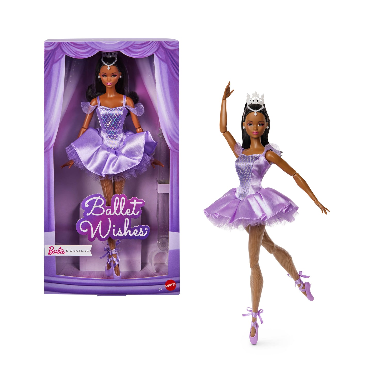 Barbie Ballet Wishes Doll - Brunette (SIOC)