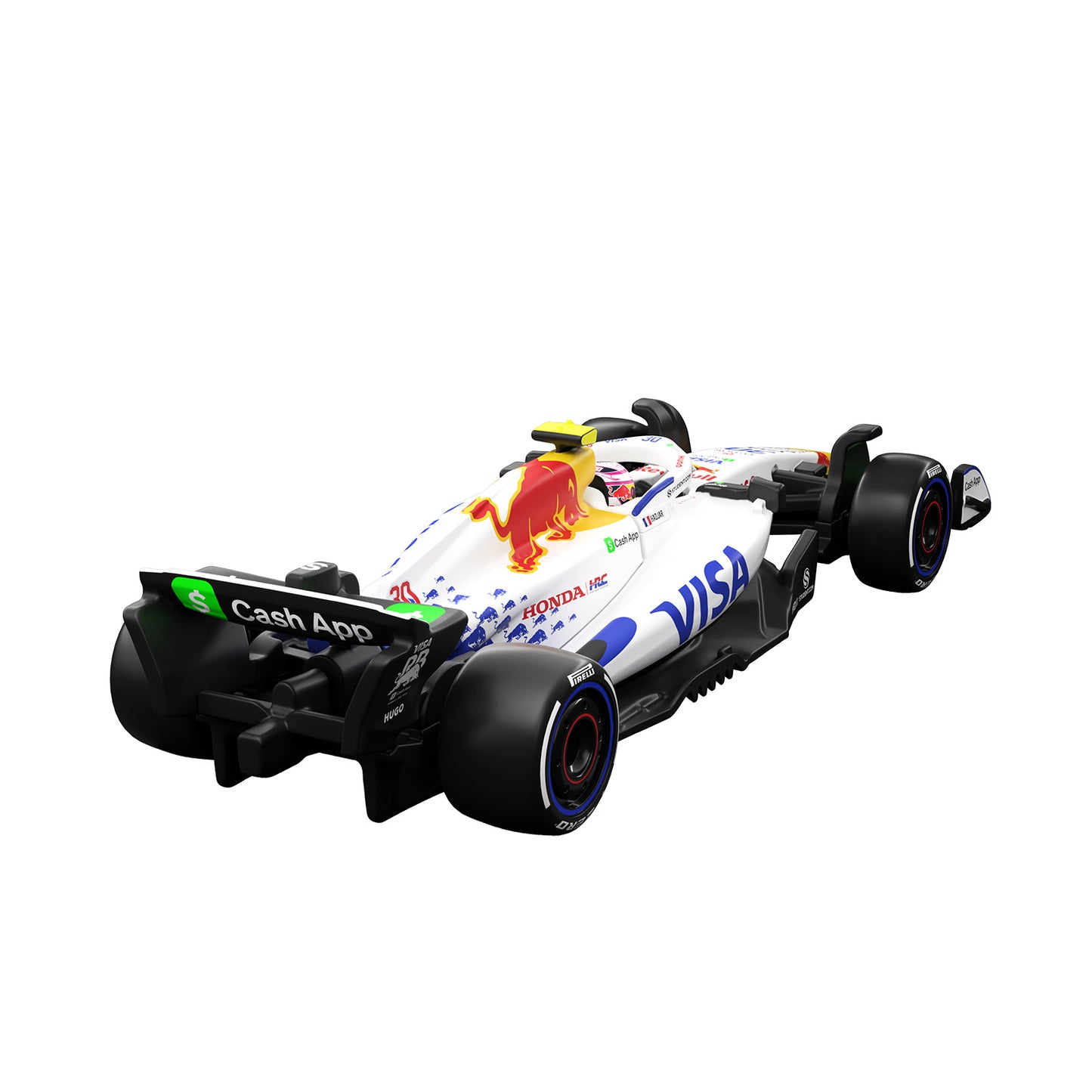 Hot Wheels Premium Collectible Visa Cash App Racing Bulls Formula One™ Team Car - Liam Lawson
