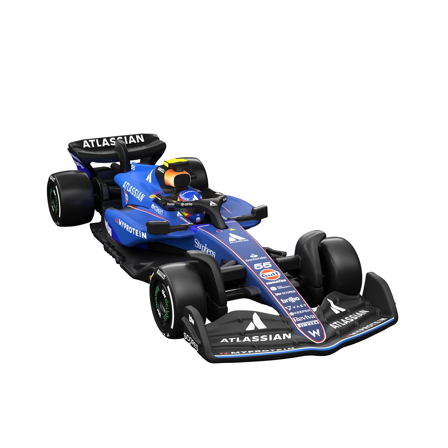 Hot Wheels Formula 1® Collectible Williams Racing Team Car - Carlos Sainz