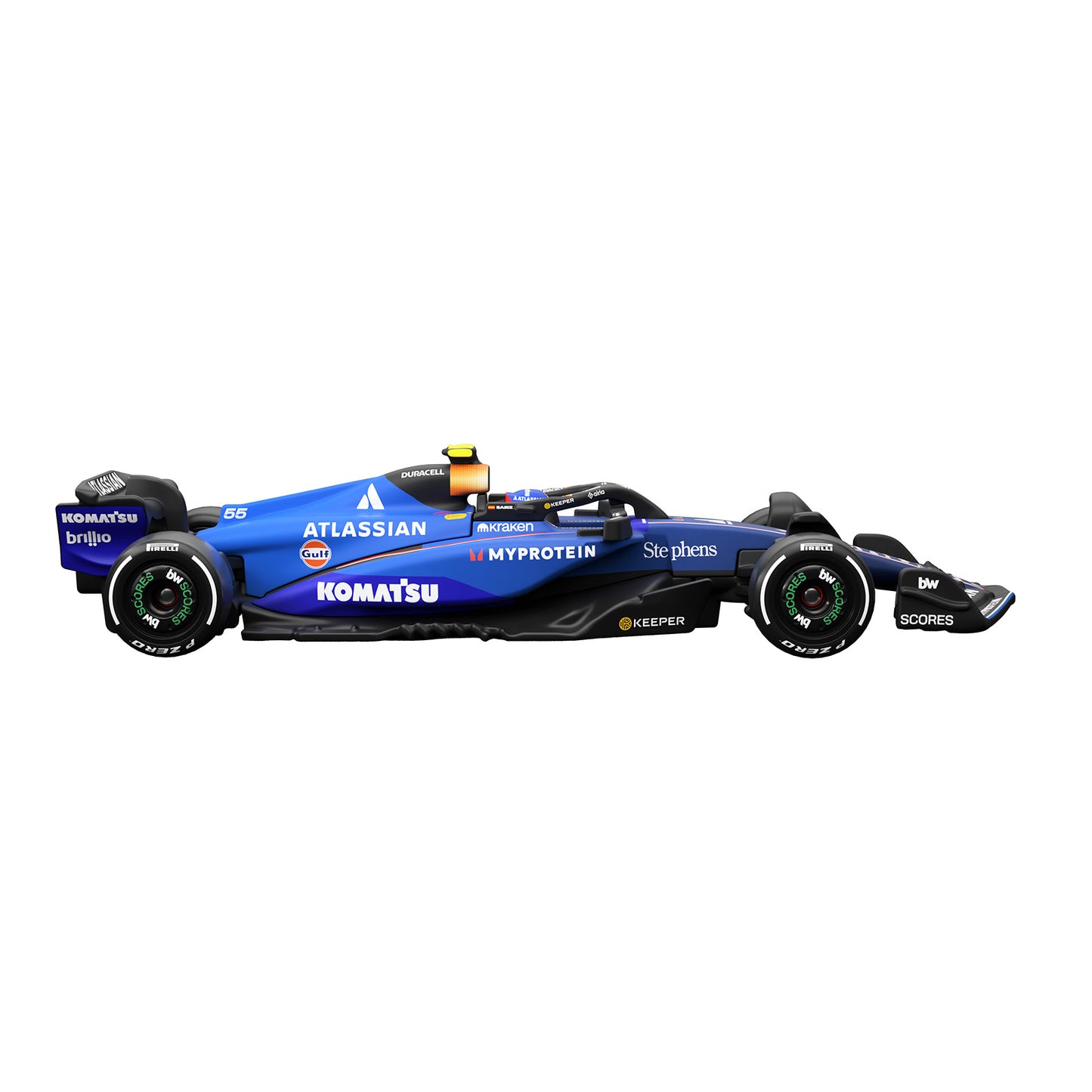 Hot Wheels Formula 1® Collectible Williams Racing Team Car - Carlos Sainz