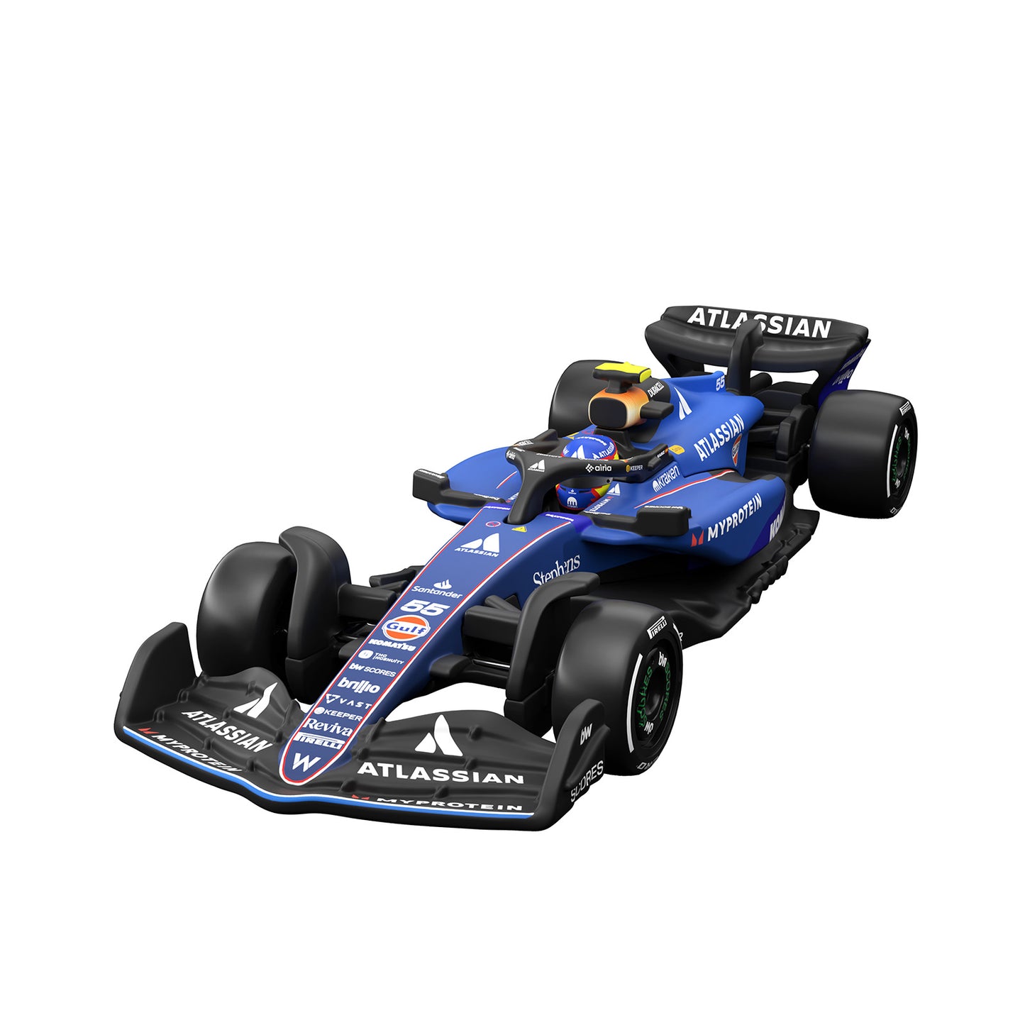 Hot Wheels Formula 1® Collectible Williams Racing Team Car - Carlos Sainz