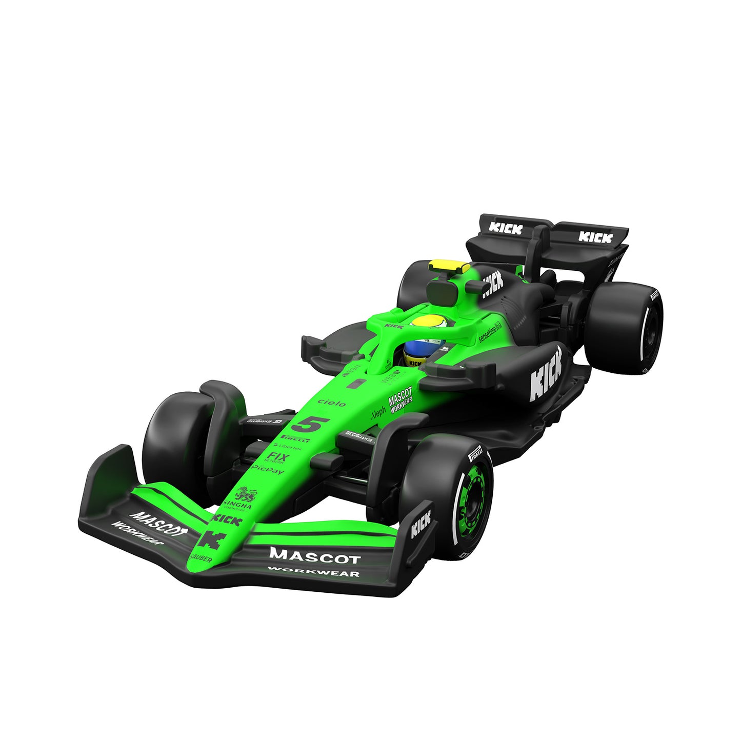 Hot Wheels Formula 1® Collectible Stake F1 Team Kick Sauber Team Car - Gabriel Bortoleto