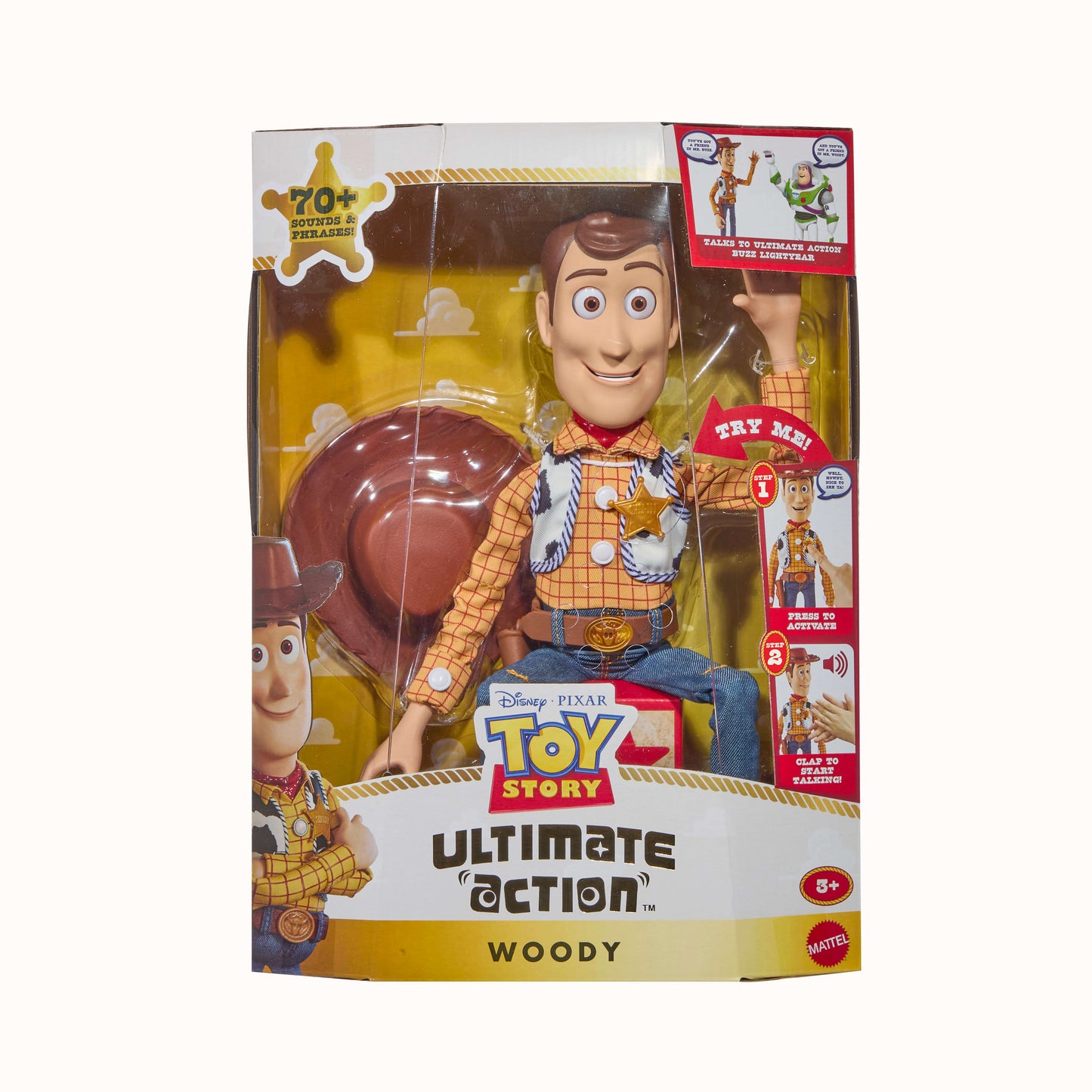 Disney and Pixar Toy Story 5 Ultimate Action Woody Figure