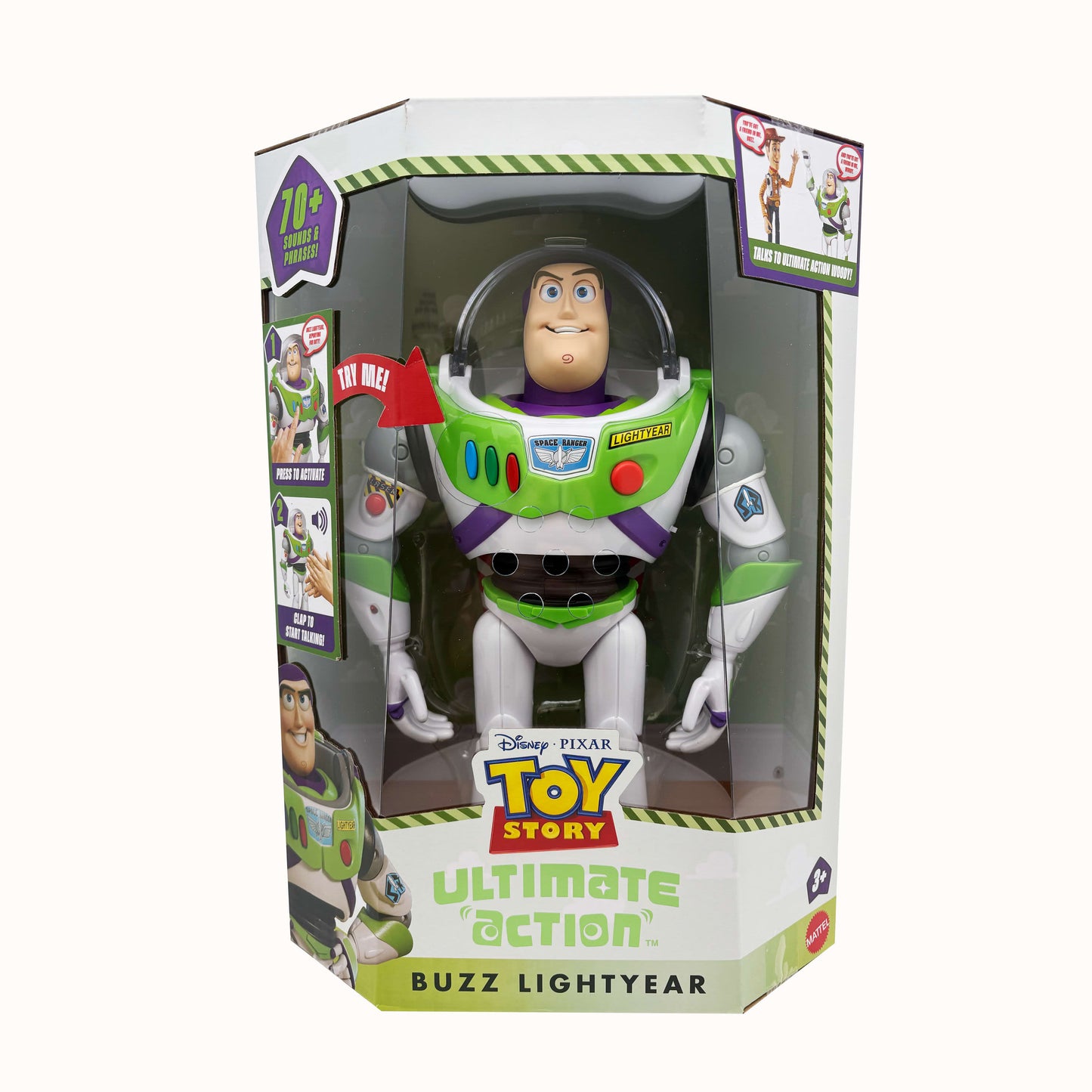Disney and Pixar Toy Story 5 Ultimate Action Buzz Lightyear Figure