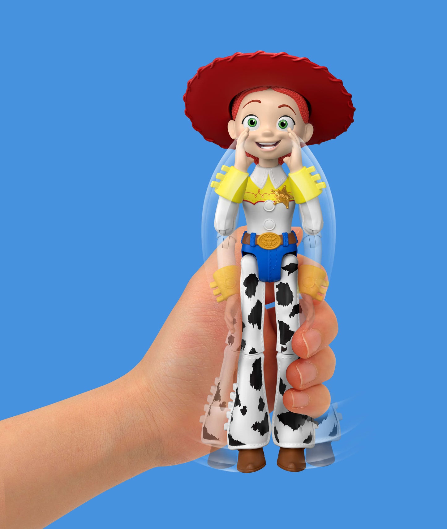 Disney and Pixar Toy Story 5 Critter Talk Jessie Action Figure & JD Pig