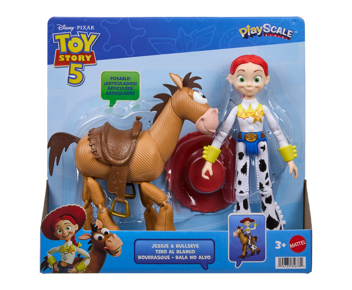 Disney and Pixar Toy Story Jessie & Bullseye 2-Pack
