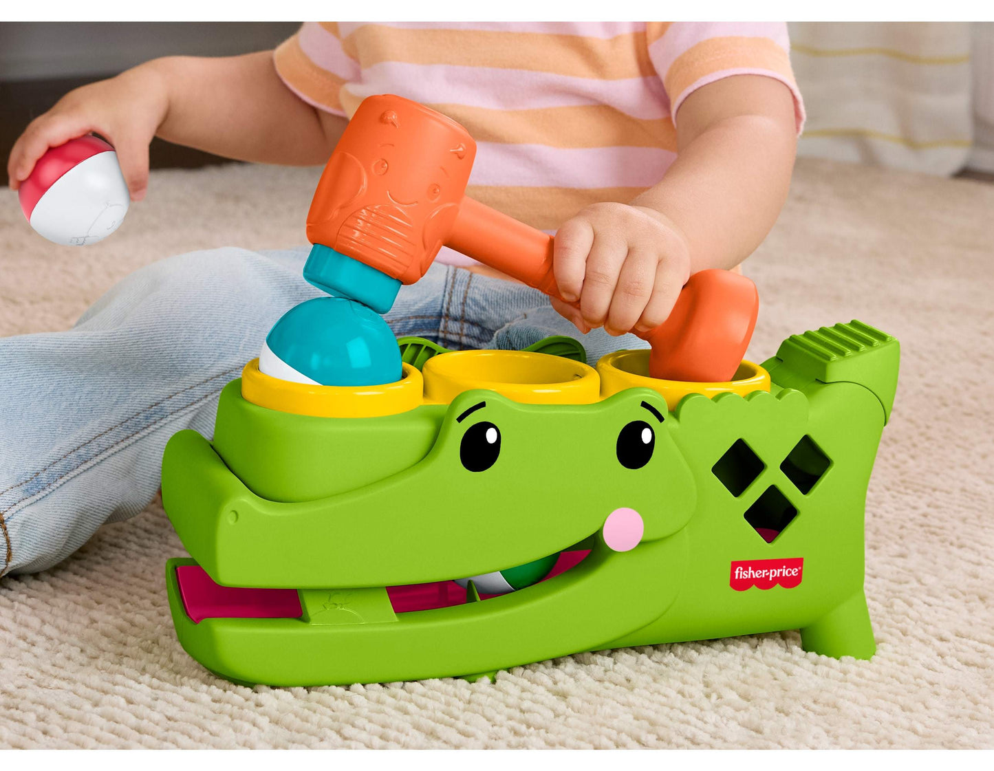 Fisher-Price Sit & Tap Rolligator