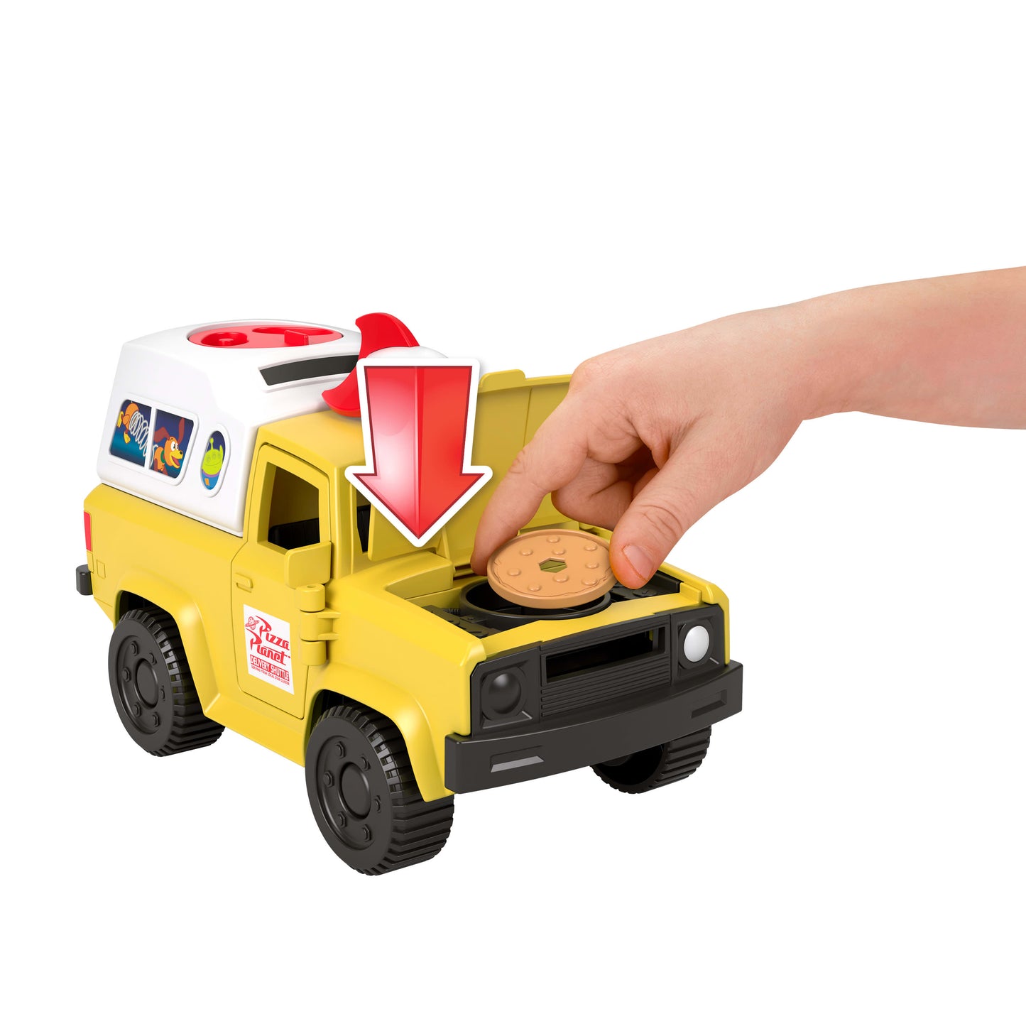 Imaginext Toy Story Pizza Planet Truck with Buzz Lightyear Alien Playset