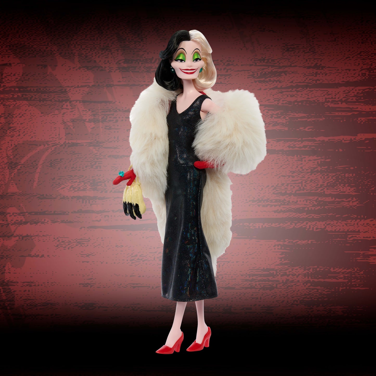 Disney Villains Cruella De Vil Collector Doll