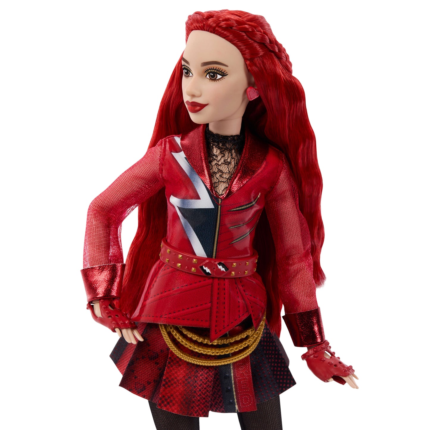 Disney Descendants: Wicked Wonderland, Red, Daughter of Queen of Hearts Fashion Doll & Accessory
