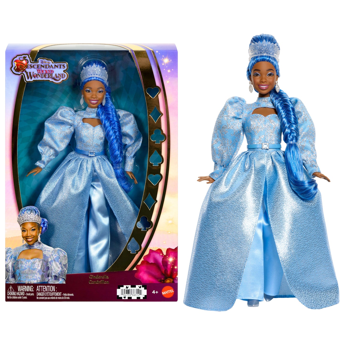 Disney Descendants: Wicked Wonderland Deluxe Doll & Accessory - Cinderella