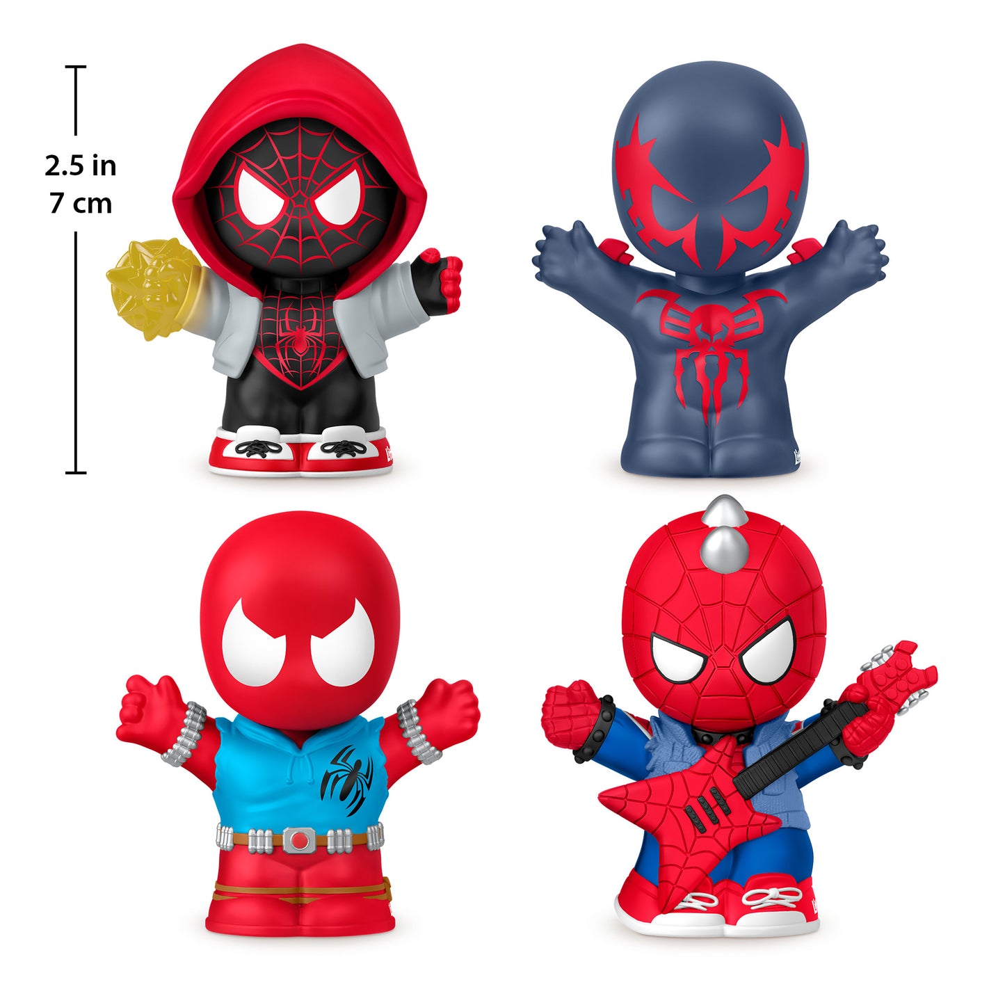 Bundle: Little People Collector Marvel Spider-Man Figure Set: Issue 1 & 2