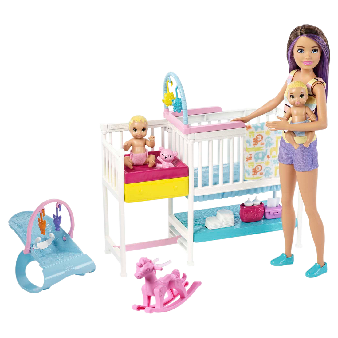 Barbie Skipper Babysitters Inc Nap N Nurture Nursery Dolls And Plays Shop Mattel Australia