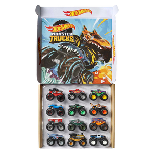 HOT WHEELS MONSTER TRUCKS ULTIMATE CHAOS 12PK 1 Vehicle