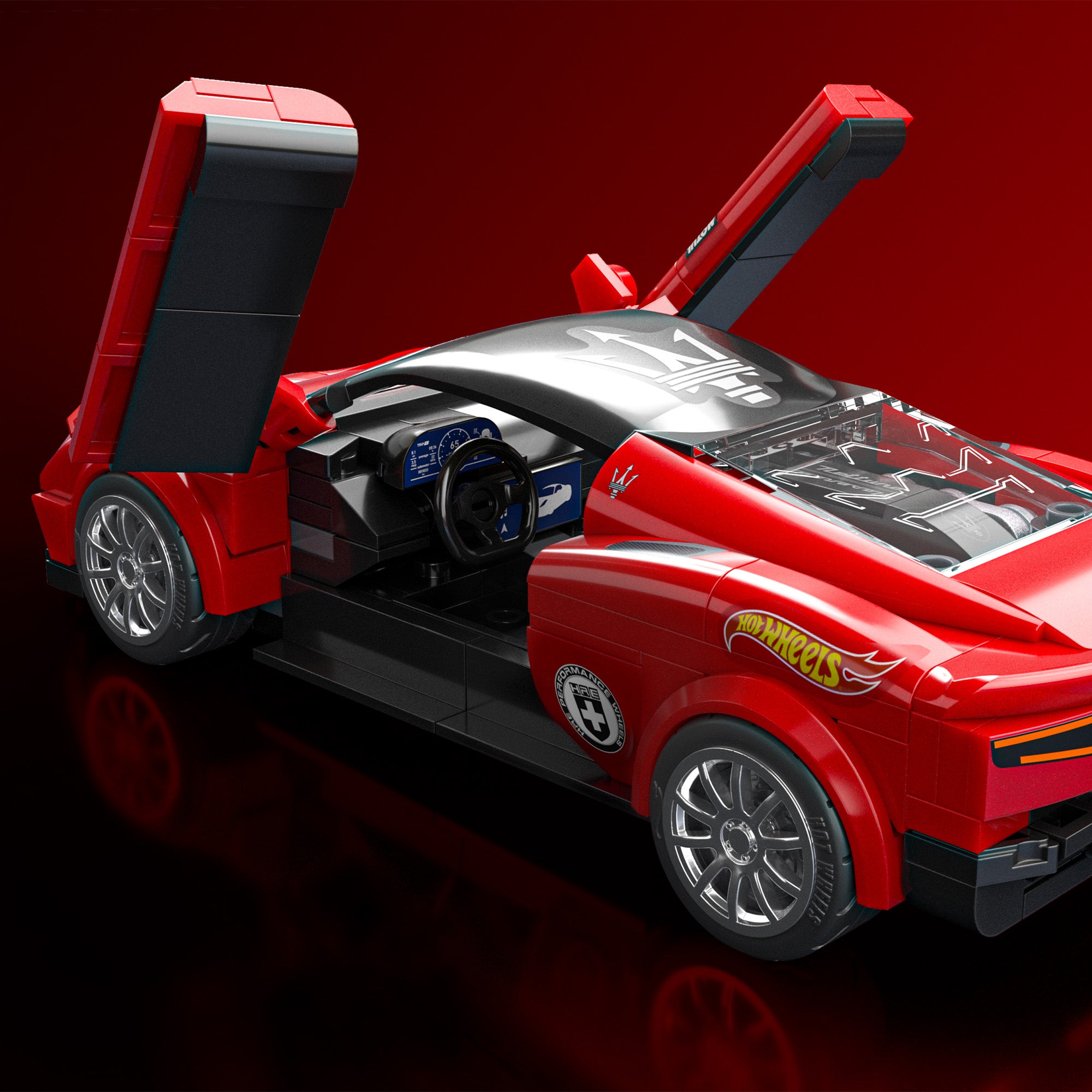 Bundle: Brick Shop Hot Wheels Maserati MC20 & Cadillac GTP