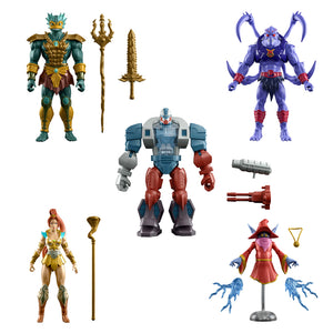 Bundle: Masters of the Universe Core Origins - 5 Action Figures