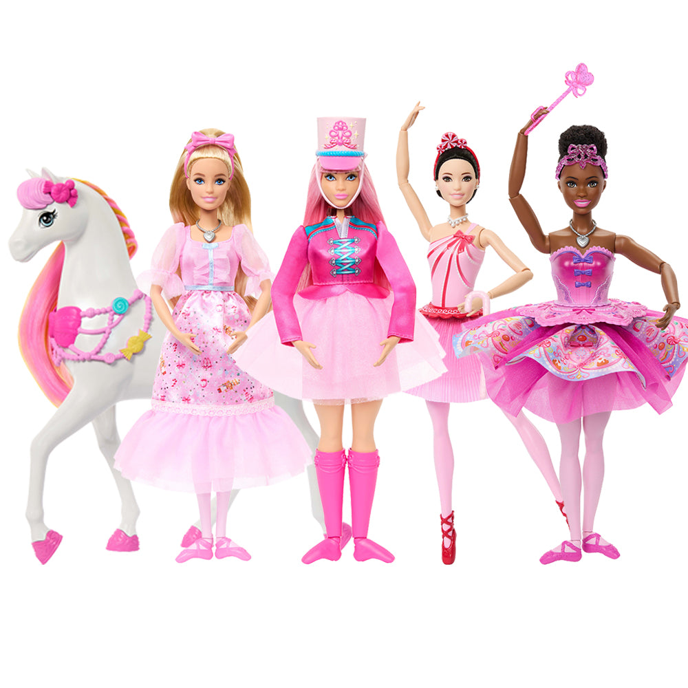 Bundle: Barbie in the Nutcracker - 4 Dolls and Horse