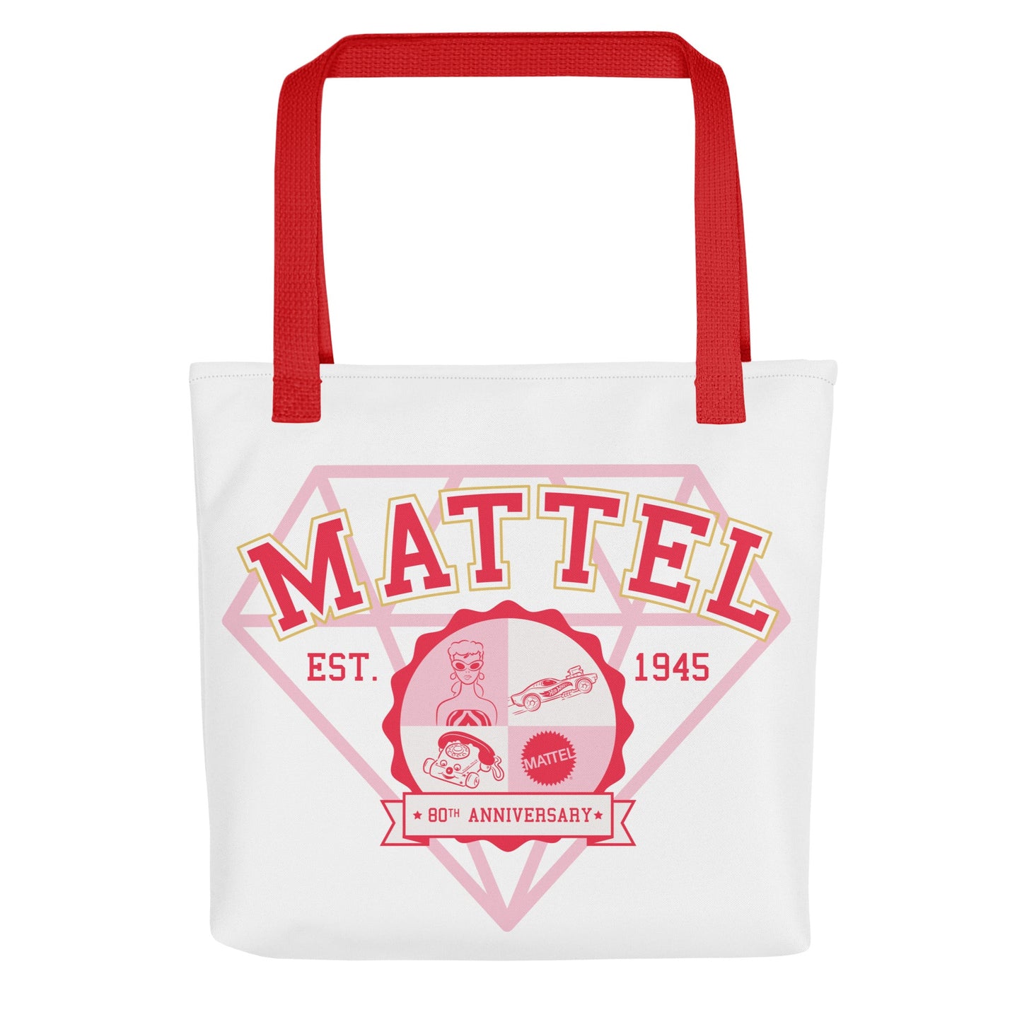 Mattel 80th Heritage Logo Tote Bag