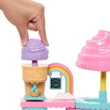 Barbie Club Chelsea Ice Cream Shop Playset With Chelsea Doll, 2 Dough Colors, And Accessories
