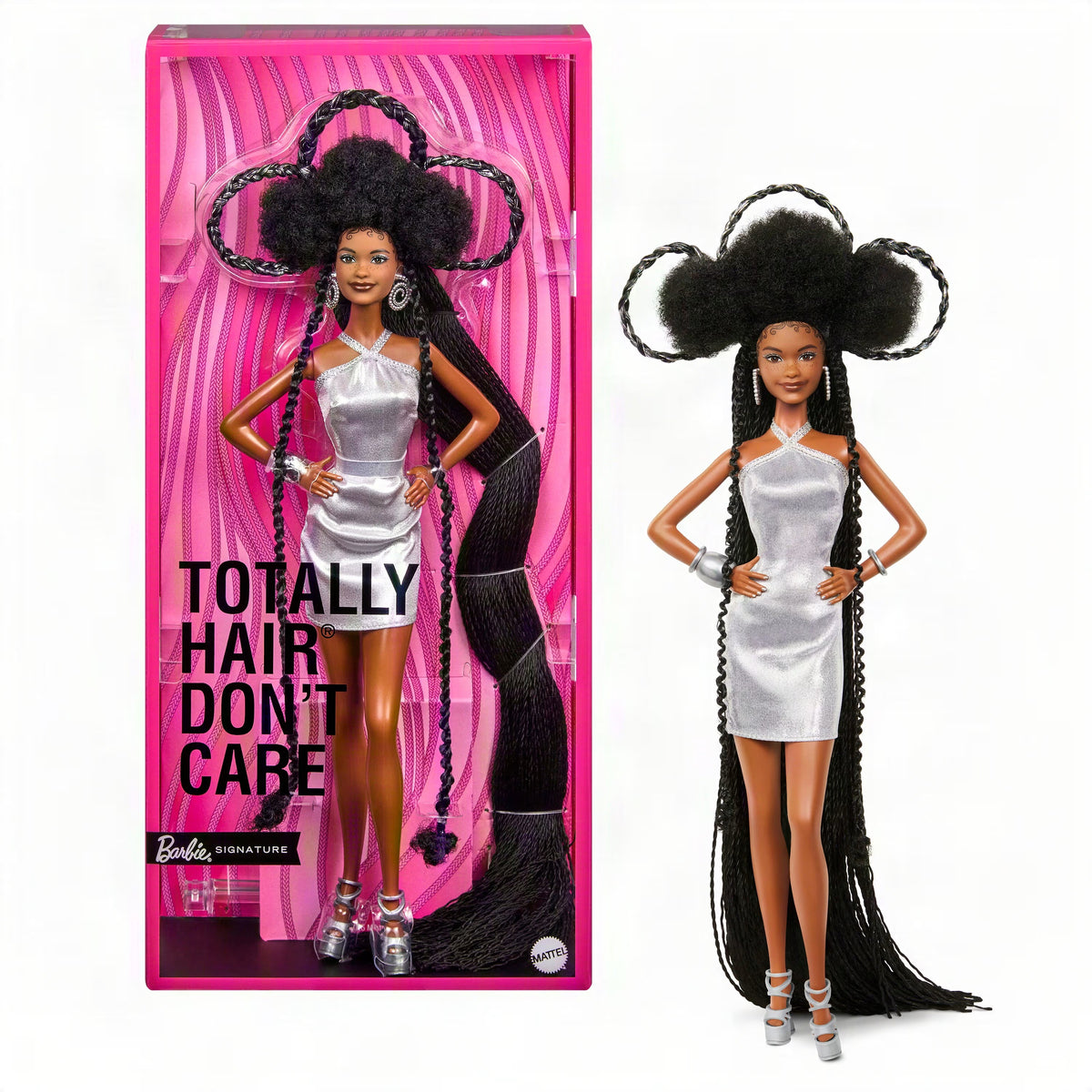 Barbie Signature Totally Hair Don't Care Barbie "Brooklyn" Doll