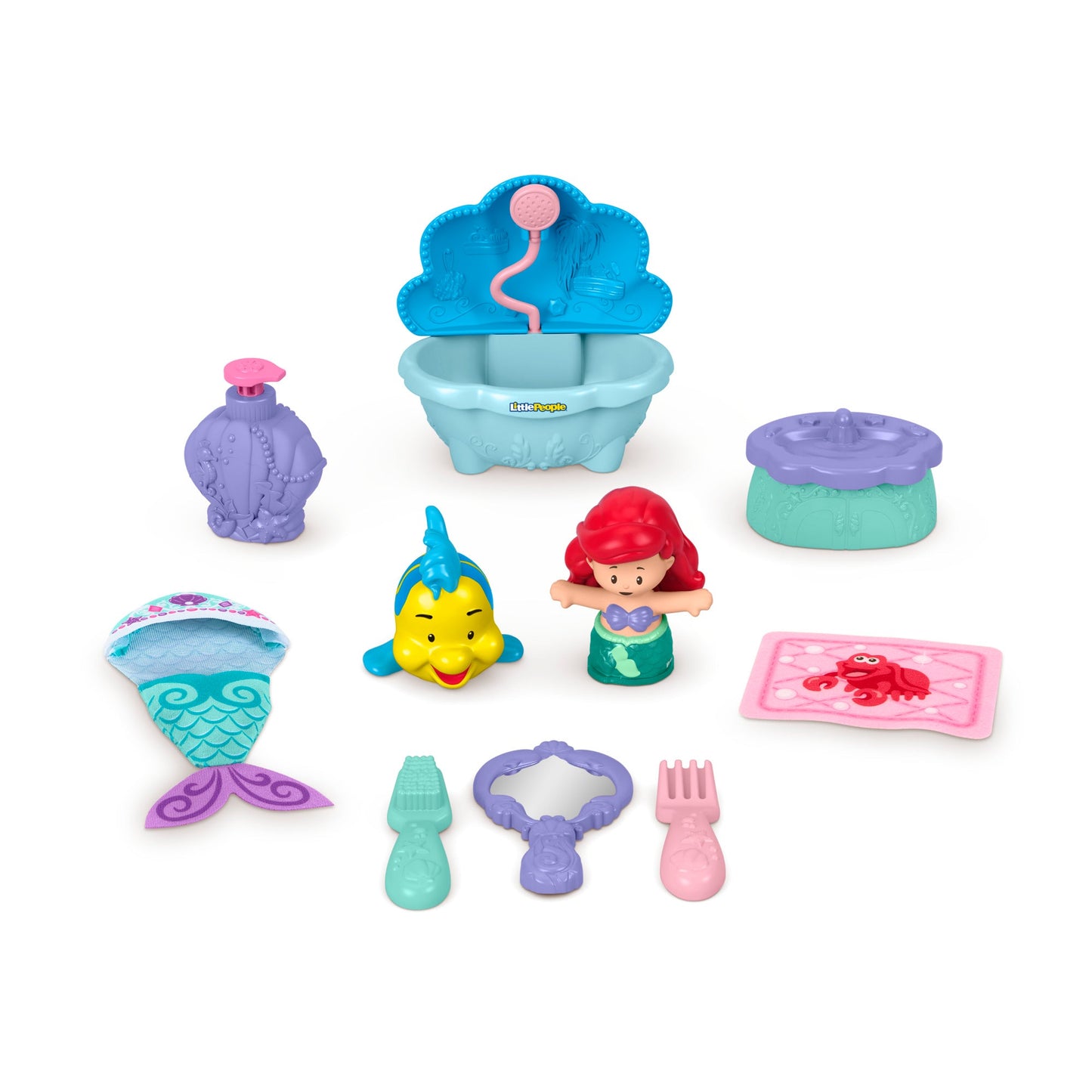 Fisher-Price - Disney Princess Bath time with Ariel by Little People