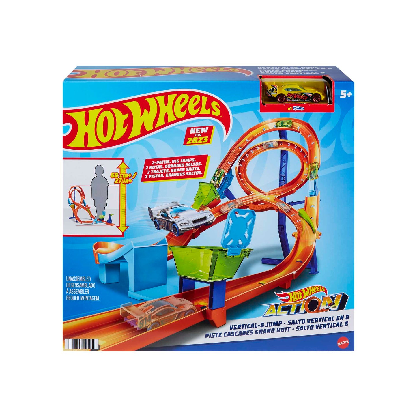 Hot Wheels Action Figure-8 Jump